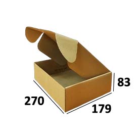 Самосборная коробка  270х179х83 мм FEFCO 0427 (Копировать)